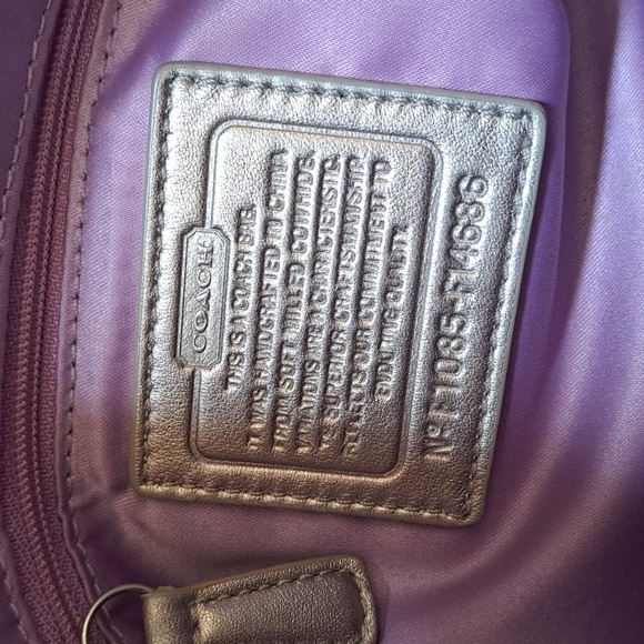 Coach leather handbag - Picture 4 of 7